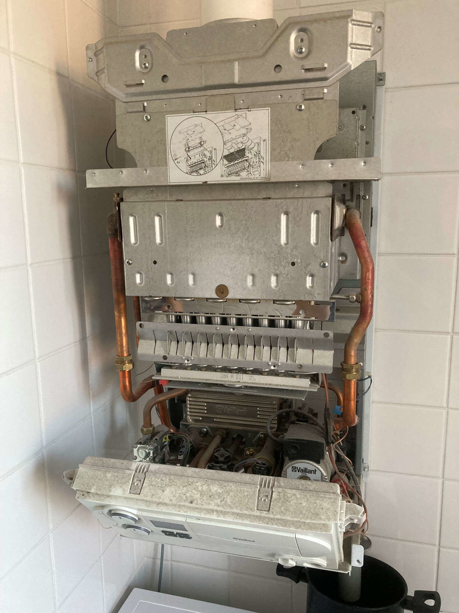 Reparatur eines Gasgeräts
